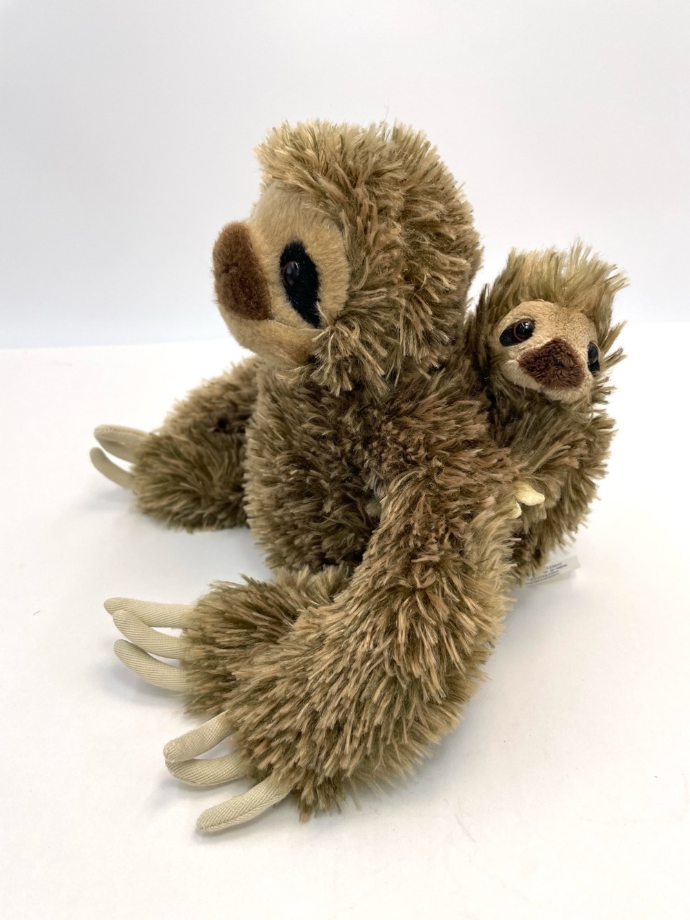 Adventure Planet Sloth Mother w/Baby Plush Stuffed Animal